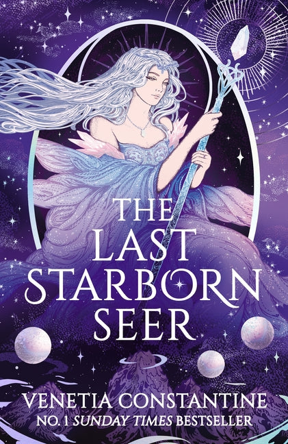 Book cover for Last Starborn Seer: The Instant Sunday Times Bestselling Romantic Fantasy Debut for 2026, Perfect for Fans of Love Triangles, Epic Quests and Intricat