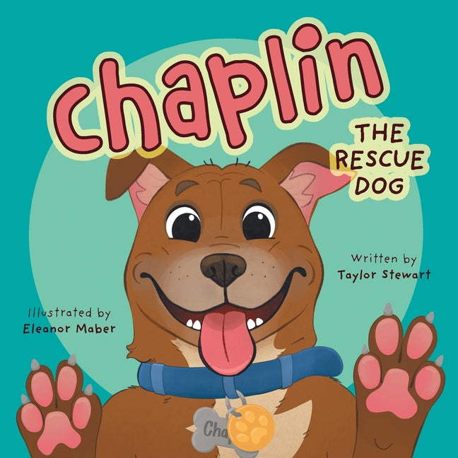 Book cover for Chaplin the Rescue Dog