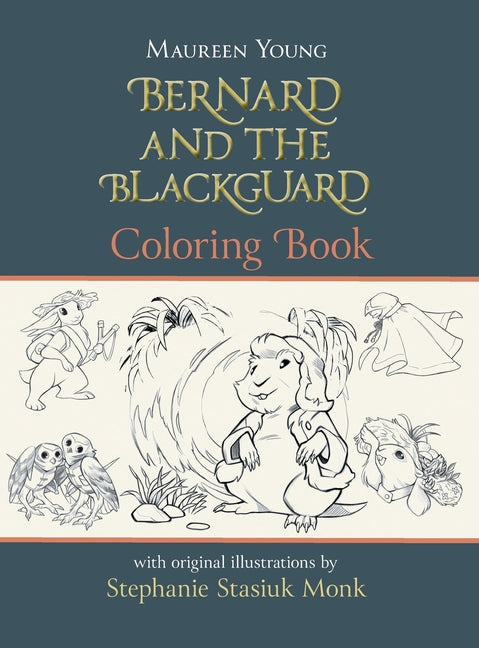 Book cover for Bernard and the Blackguard Coloring Book