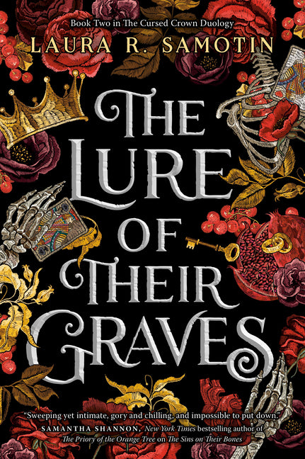 Book cover for Lure of Their Graves: Book Two of the Cursed Crown Series