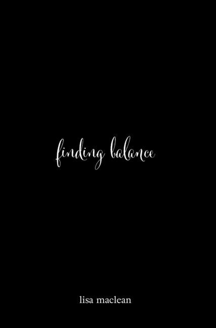 Book cover for finding balance