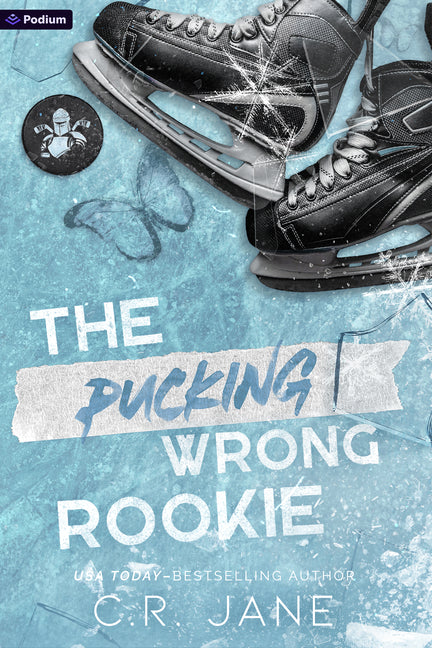 Book cover for Pucking Wrong Rookie: A Hockey Romance