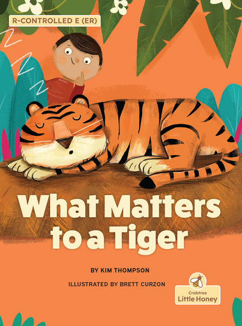 Book cover for What Matters to a Tiger