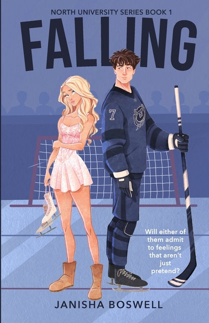 Book cover for Falling: A Fake Dating College Romance