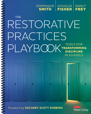 Book cover for The Restorative Practices Playbook: Tools for Transforming Discipline in Schools
