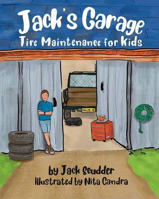 Book cover for Jack's Garage: Tire Maintenance for Kids
