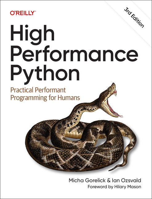 Book cover for High Performance Python: Practical Performant Programming for Humans