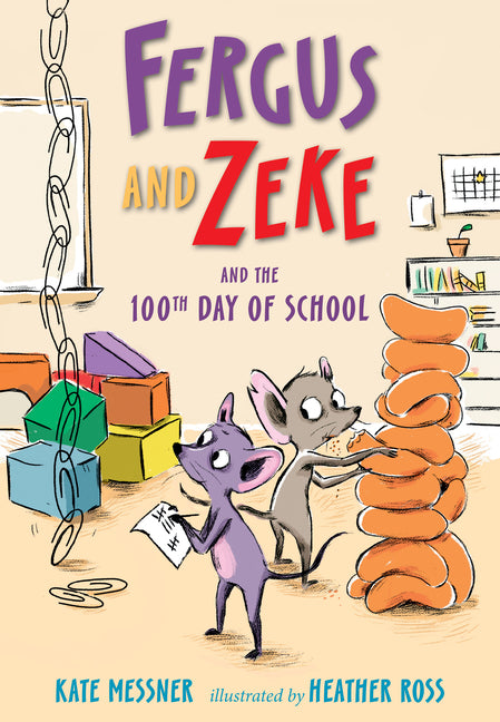 Book cover for Fergus and Zeke and the 100th Day of School