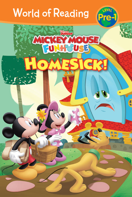 Book cover for Mickey Mouse Funhouse: Homesick!: Homesick!