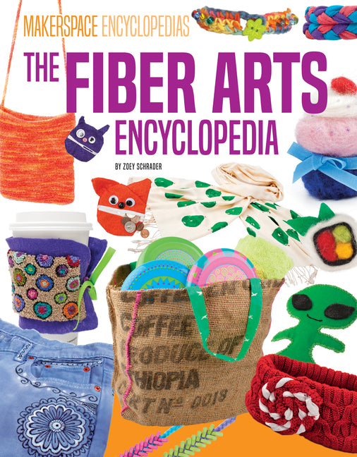 Book cover for Fiber Arts Encyclopedia