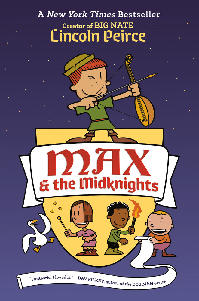 Book cover for Max and the Midknights
