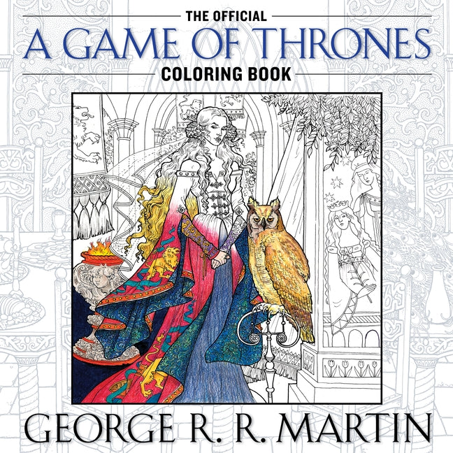 Book cover for Official a Game of Thrones Coloring Book