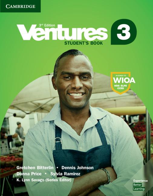 Book cover for Ventures Level 3 Student's Book (Revised)