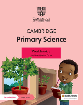Book cover for Cambridge Primary Science Workbook 3 with Digital Access (1 Year)