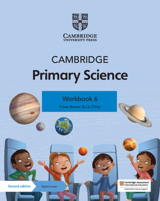 Book cover for Cambridge Primary Science Workbook 6 with Digital Access (1 Year)