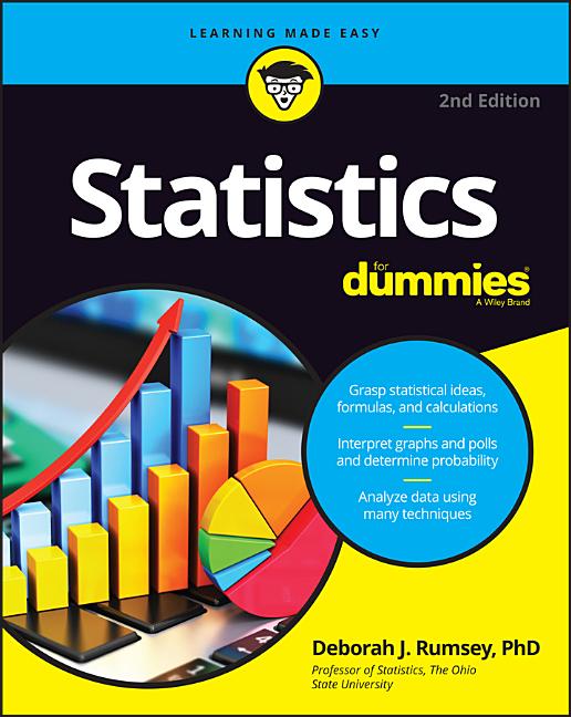 Book cover for Statistics for Dummies