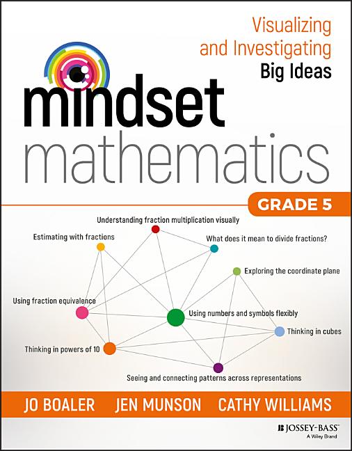 Book cover for Mindset Mathematics: Visualizing and Investigating Big Ideas, Grade 5