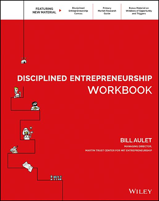 Book cover for Disciplined Entrepreneurship Workbook