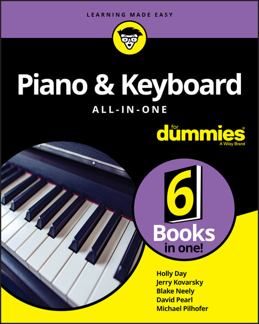 Book cover for Piano & Keyboard All-In-One for Dummies
