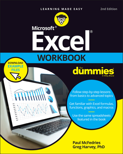 Book cover for Excel Workbook for Dummies