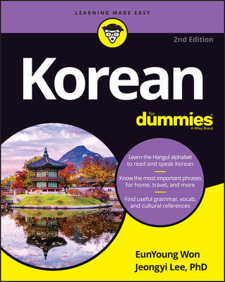 Book cover for Korean for Dummies