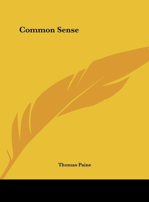 Book cover for Common Sense