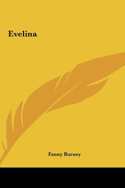 Book cover for Evelina