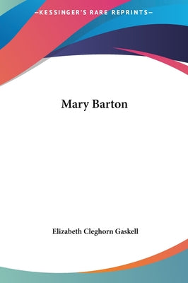 Book cover for Mary Barton