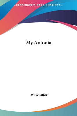 Book cover for My Antonia