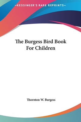 Book cover for The Burgess Bird Book For Children
