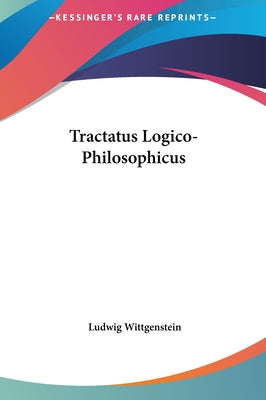 Book cover for Tractatus Logico-Philosophicus