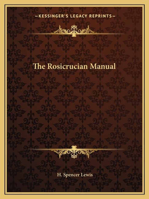 Book cover for Rosicrucian Manual