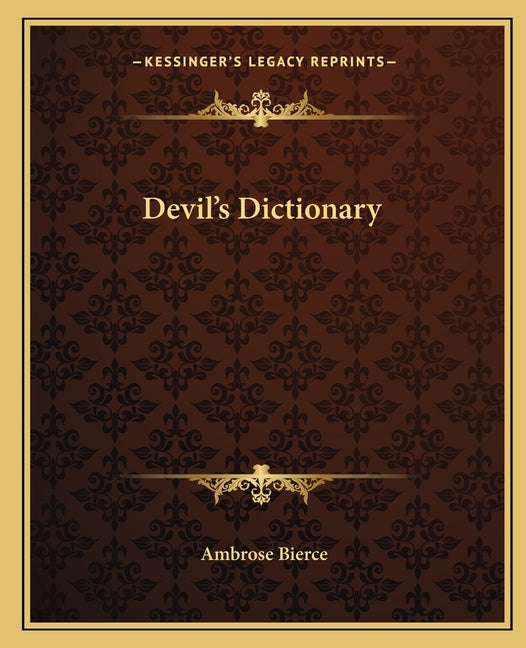 Book cover for Devil's Dictionary
