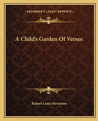 Book cover for A Child's Garden Of Verses