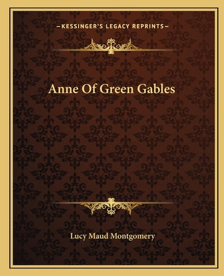 Book cover for Anne Of Green Gables