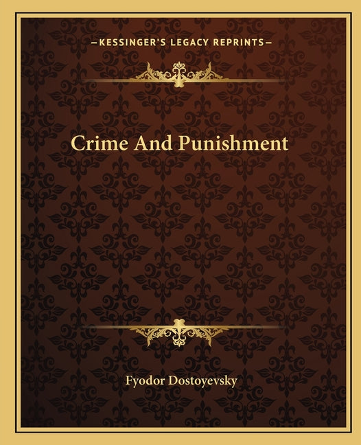 Book cover for Crime and Punishment