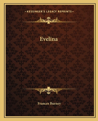 Book cover for Evelina