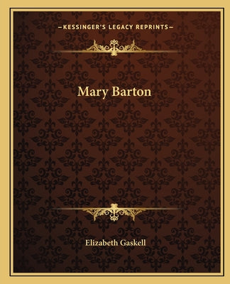 Book cover for Mary Barton