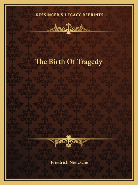 Book cover for Birth of Tragedy