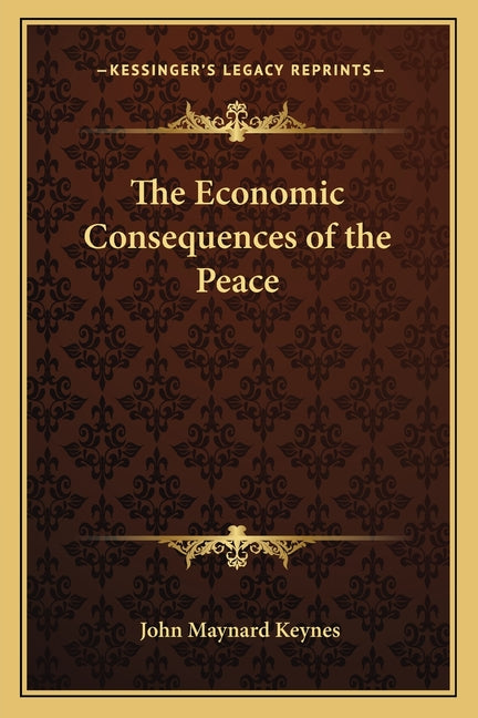 Book cover for Economic Consequences of the Peace