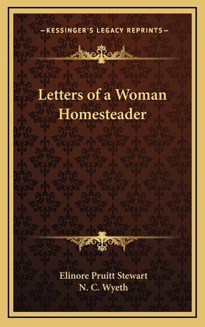 Book cover for Letters of a Woman Homesteader