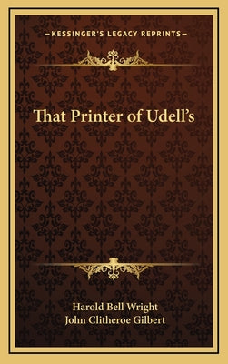 Book cover for That Printer of Udell's