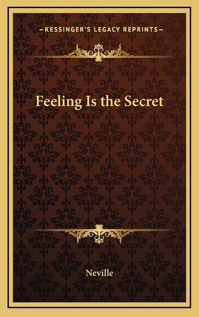 Book cover for Feeling Is the Secret