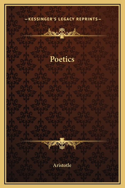 Book cover for Poetics