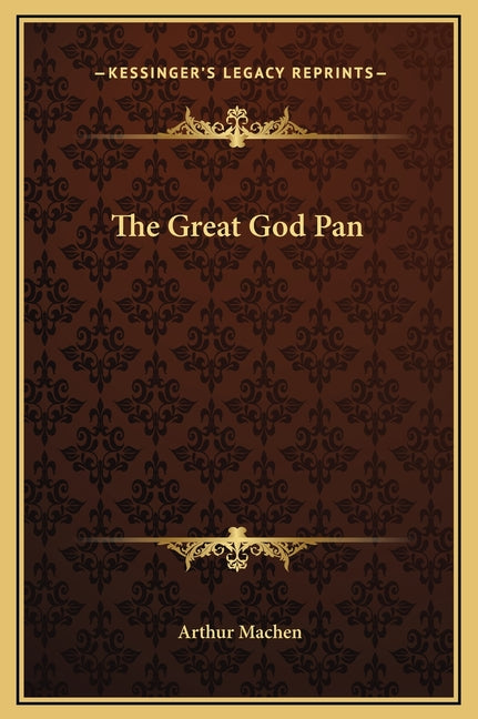 Book cover for Great God Pan