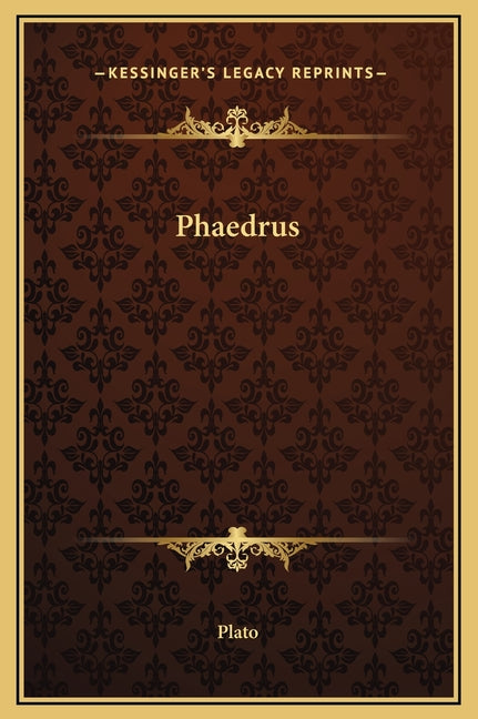 Book cover for Phaedrus