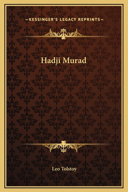 Book cover for Hadji Murad