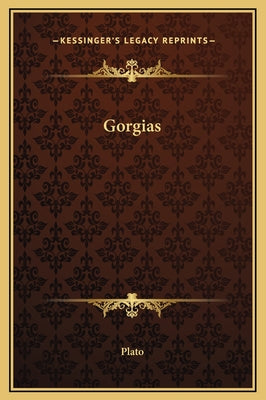 Book cover for Gorgias