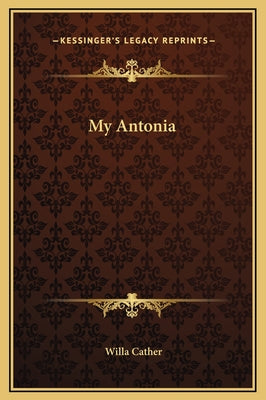 Book cover for My Antonia