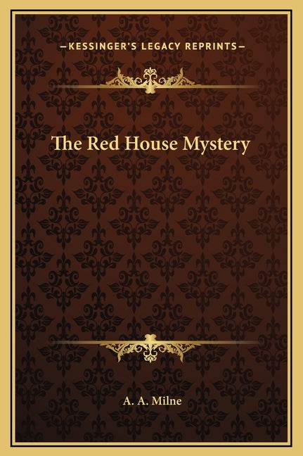 Book cover for Red House Mystery